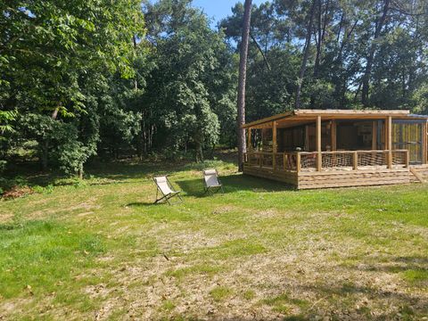 CHALET 5 personnes - Chalet Premium double exposition face à l'étang 1/5 pers