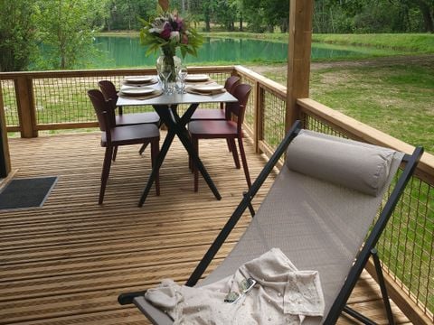 CHALET 5 personnes - Chalet Premium double exposition face à l'étang 1/5 pers