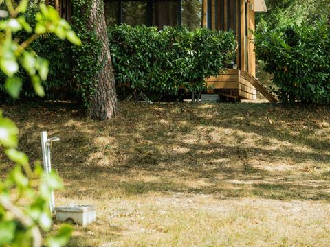 CHALET 2 personnes - Chalet premium Duo surplombant l'étang 1/2 pers