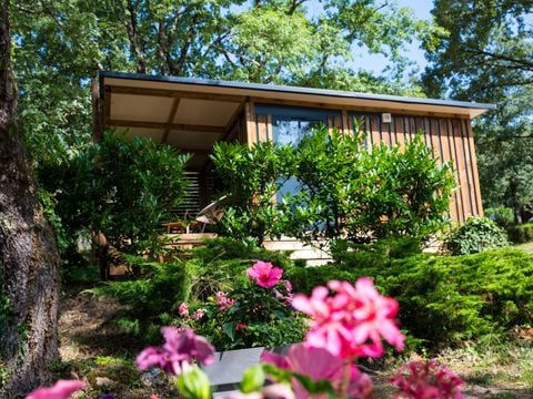 CHALET 2 personnes - Chalet premium Duo surplombant l'étang 1/2 pers