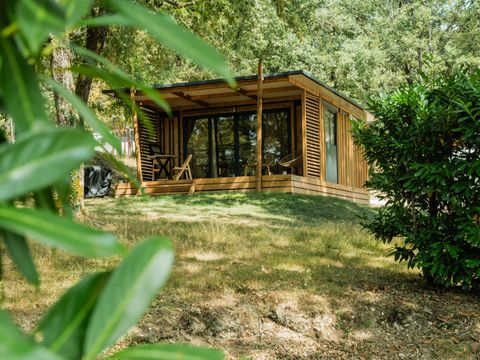 CHALET 2 personnes - Chalet premium Duo surplombant l'étang 1/2 pers