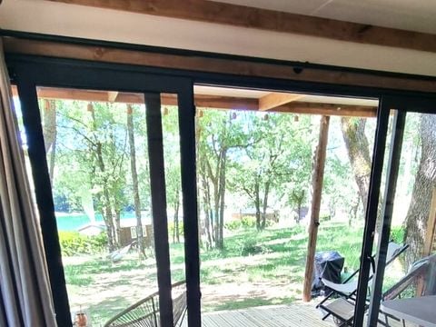 CHALET 2 personnes - Chalet premium Duo surplombant l'étang 1/2 pers