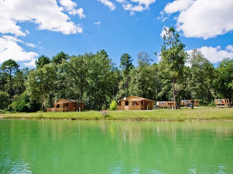 CHALET 4 personnes - Chalet devant l'étang 1/4 pers. 1/4 pers