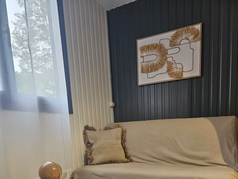 CHALET 4 personnes - Chalet devant l'étang 1/4 pers. 1/4 pers