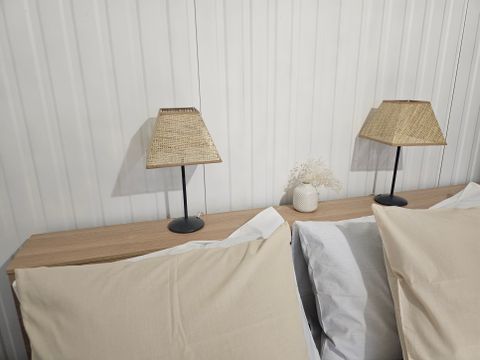 CHALET 4 personnes - Chalet devant l'étang 1/4 pers. 1/4 pers