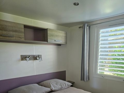 MOBILHOME 4 personnes - Mobil home Premium face à l' étang 1/4 pers