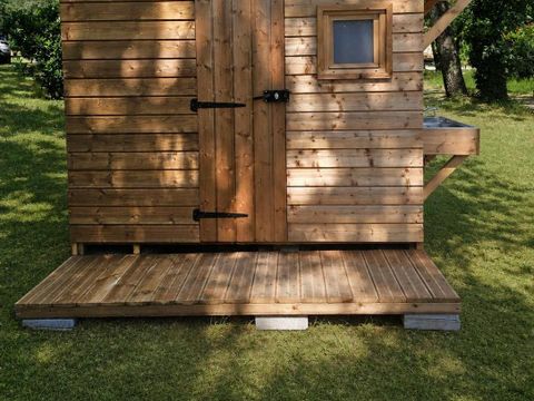 Emplacement - EMPLACEMENT VIP FACE A L 'ETANG AVEC SALLE DE BAIN ET CUISINE PRIVATIVE 2 pers
