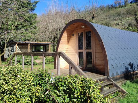 Tente en toile et en bois 3 personnes - Cabane en bois MégaPod