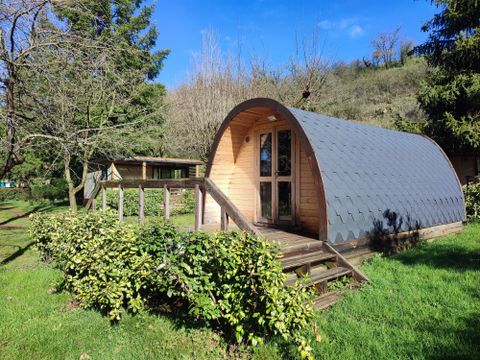 Tente en toile et en bois 3 personnes - Cabane en bois MégaPod