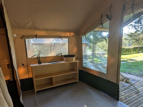 BUNGALOW TOILÉ 4 personnes - Tente Safari