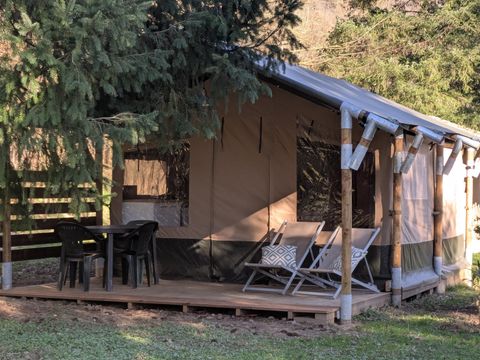 BUNGALOW TOILÉ 4 personnes - Tente Safari