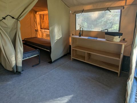 BUNGALOW TOILÉ 4 personnes - Tente Safari