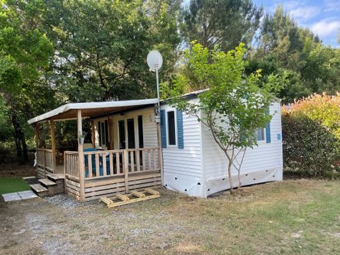 MOBILHOME 4 personnes - Mobil Home Aqua 2 ch 4 pers Terrasse Semi-Couverte