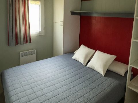MOBILHOME 6 personnes - Mobil Home Aqua 2 ch 4/6 pers Terrasse Semi-Couverte TV