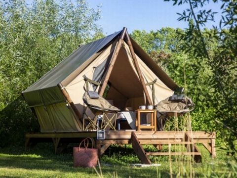 TENTE TOILE ET BOIS 2 personnes - TENTE MOOREA 2 PERSONNES