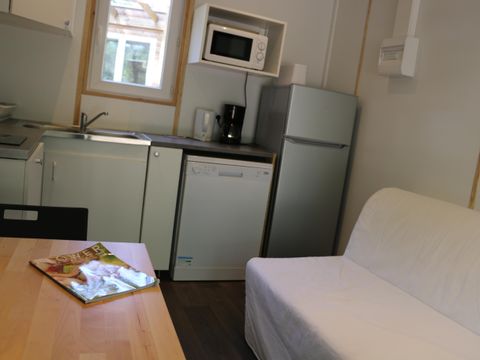 CHALET 4 personnes - Premium 35m² (2 chambres - 2 salles de bain) TV - Lave vaisselle