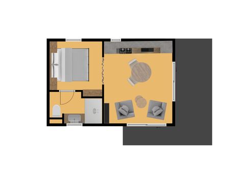 MOBILHOME 2 personnes - Fare