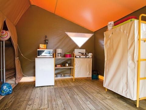 BUNGALOW TOILÉ 4 personnes - 2 chambres 20m² - sans sanitaires