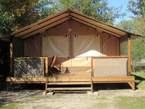 BUNGALOW TOILÉ 5 personnes - 2 chambres 30m² - sans sanitaires