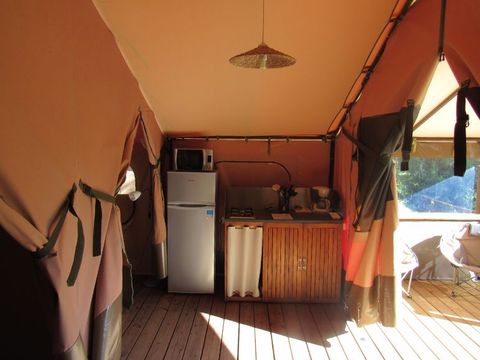 BUNGALOW TOILÉ 5 personnes - 2 chambres 30m² - sans sanitaires