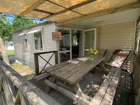 MOBILHOME 6 personnes - 3 Chambres Loisirs - TV - CLIM