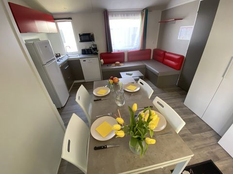 MOBILHOME 6 personnes - Mobil-home Confort+ 6 personnes 3 chambres 2 sdb