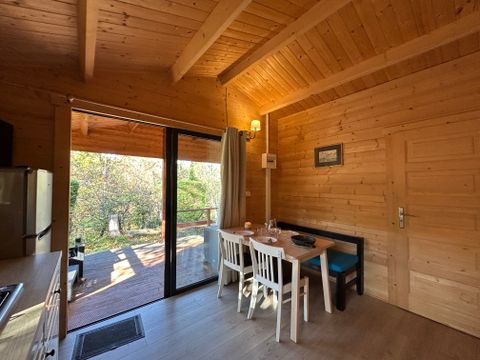 CHALET 4 personnes - PRIVILEGE GREEN Cottage tout en bois - 2 chambres