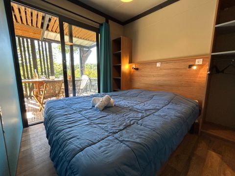 CHALET 6 personnes - PRIVILEGE Grand Panoramic - 3 ch - TV - 33m2, terrasse couverte de 14m2