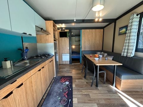 CHALET 6 personnes - PRIVILEGE Grand Panoramic - 3 ch - TV - 33m2, terrasse couverte de 14m2