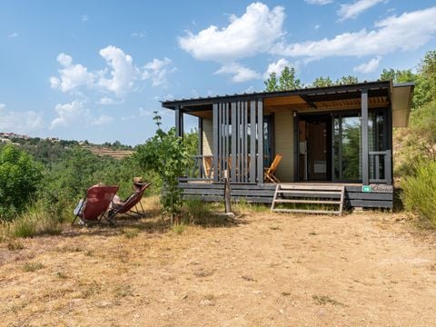 CHALET 6 personnes - PRIVILEGE Grand Panoramic - 3 ch - TV - 33m2, terrasse couverte de 14m2