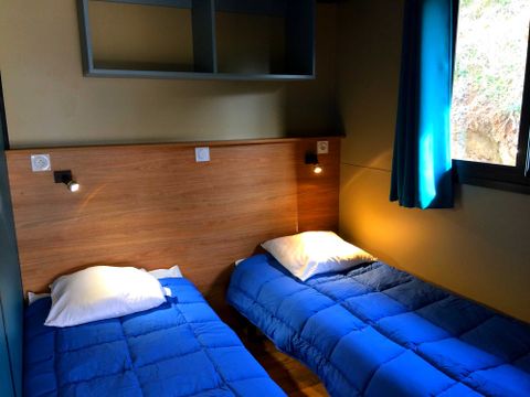 CHALET 6 personnes - PRIVILEGE Grand Panoramic - 3 chambres- 33m2, terrasse couverte de 14m2 CHALET 6 personnes - PRIVILEGE Grand Panoramic - 3 chambres- 33m2, terrasse couverte de 14m2