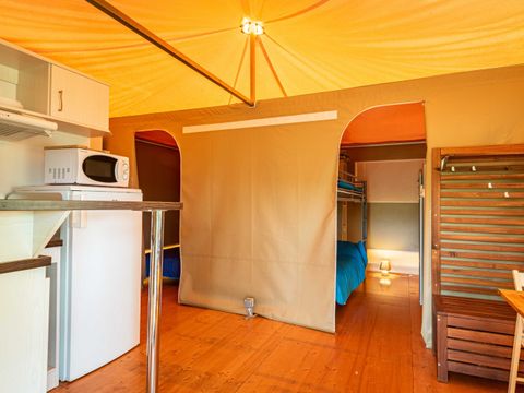 Hébergement 6 personnes - Lodge Insolite Premium Pagan - 2 chambres et sanitaires