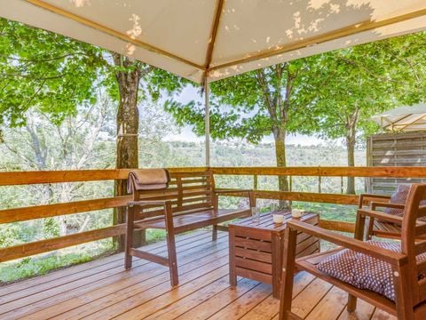 Hébergement 6 personnes - Lodge Insolite Premium Pagan - 2 chambres et sanitaires