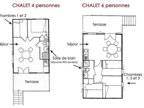 HÉBERGEMENT INSOLITE 6 personnes - Chalet sur pilotis - 3 chambres