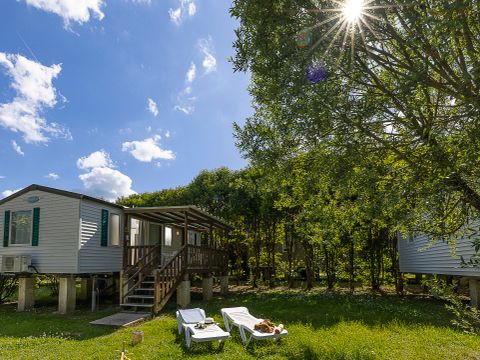 MOBILHOME 6 personnes - Mobil Home CONFORT 3 chambres + climatisation