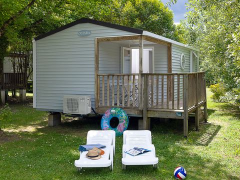 MOBILHOME 4 personnes - Privilège PREMIUM- 2 chambres + climatisation - 27m² -