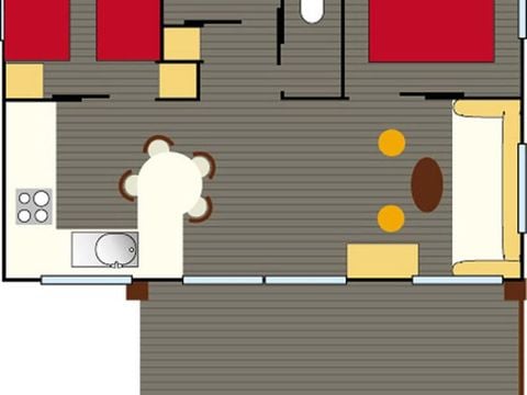 CHALET 5 personnes - Chalet Country 3* 5 pers