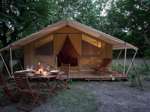 TENTE 5 personnes - Tente Canadienne - Insolite 3* 5 pers