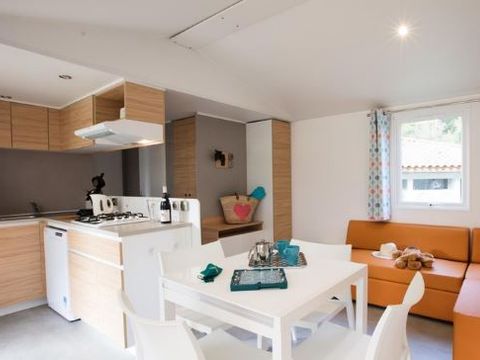 MOBILHOME 6 personnes - COTTAGE SUITE PRIILEGE