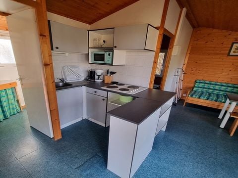 CHALET 5 personnes - Chalet Le Parc 36m² - 2 chambres