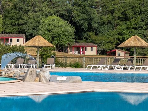 CHALET 5 personnes - Chalet Le Parc 36m² - 2 chambres