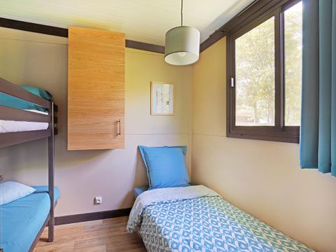 MOBILHOME 5 personnes - Cottage Morea Confort 25m² 2 chambres + terrasse couverte 1/5 pers