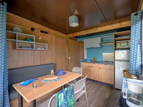 MOBILHOME 5 personnes - Cottage Morea Confort 25m² 2 chambres + terrasse couverte 1/5 pers