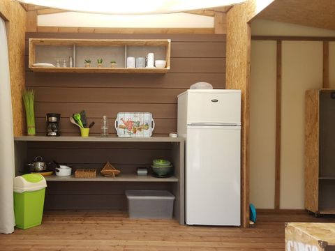 BUNGALOW TOILÉ 4 personnes - Bungalow Maori Confort 17m² 2 chambres - (sans sanitaires- sans eau) 2/4 pers