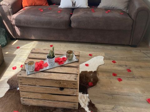 CARAVANE 2 personnes - Caravane américaine Airstream avec Spa Privé sur terrasse couverte 2 pers