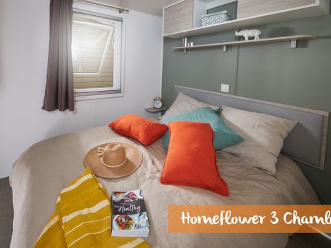 MOBILHOME 6 personnes - Homeflower Premium 35m² 3 chambres