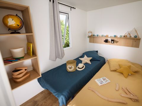 MOBILHOME 4 personnes - COTTAGE Premium 2ch   29m² 2 chambres + TV + Lave-vaisselle + climatisation + plancha + terrasse XL