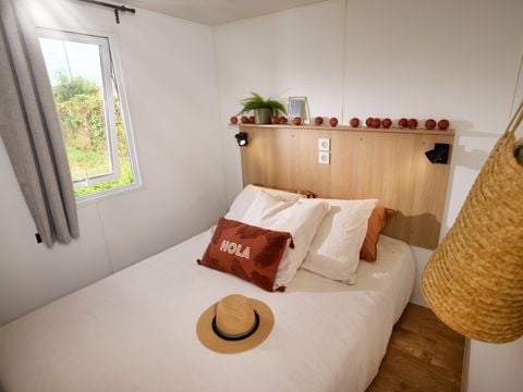 MOBILHOME 6 personnes - COTTAGE Premium 3ch   35m² 3 chambres + TV + Lave-vaisselle + climatisation + plancha + terrasse XL