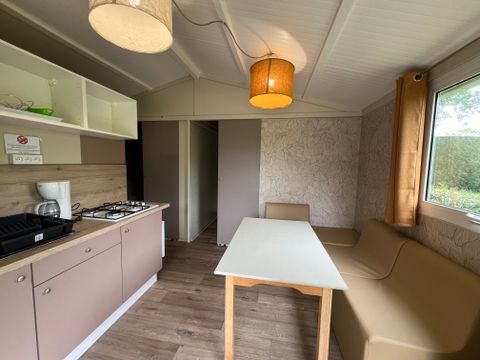 CHALET 5 personnes - Chalet Confort 25m² (2 chambres) + terrasse couverte 5 pers