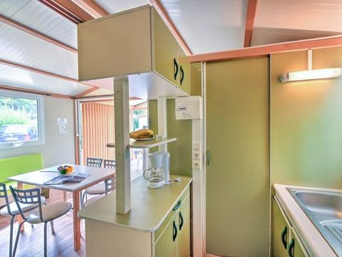 CHALET 5 personnes - Chalet Confort 25m² (2 chambres) + terrasse couverte 5 pers